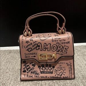 Blush pink Amore Mini Bag